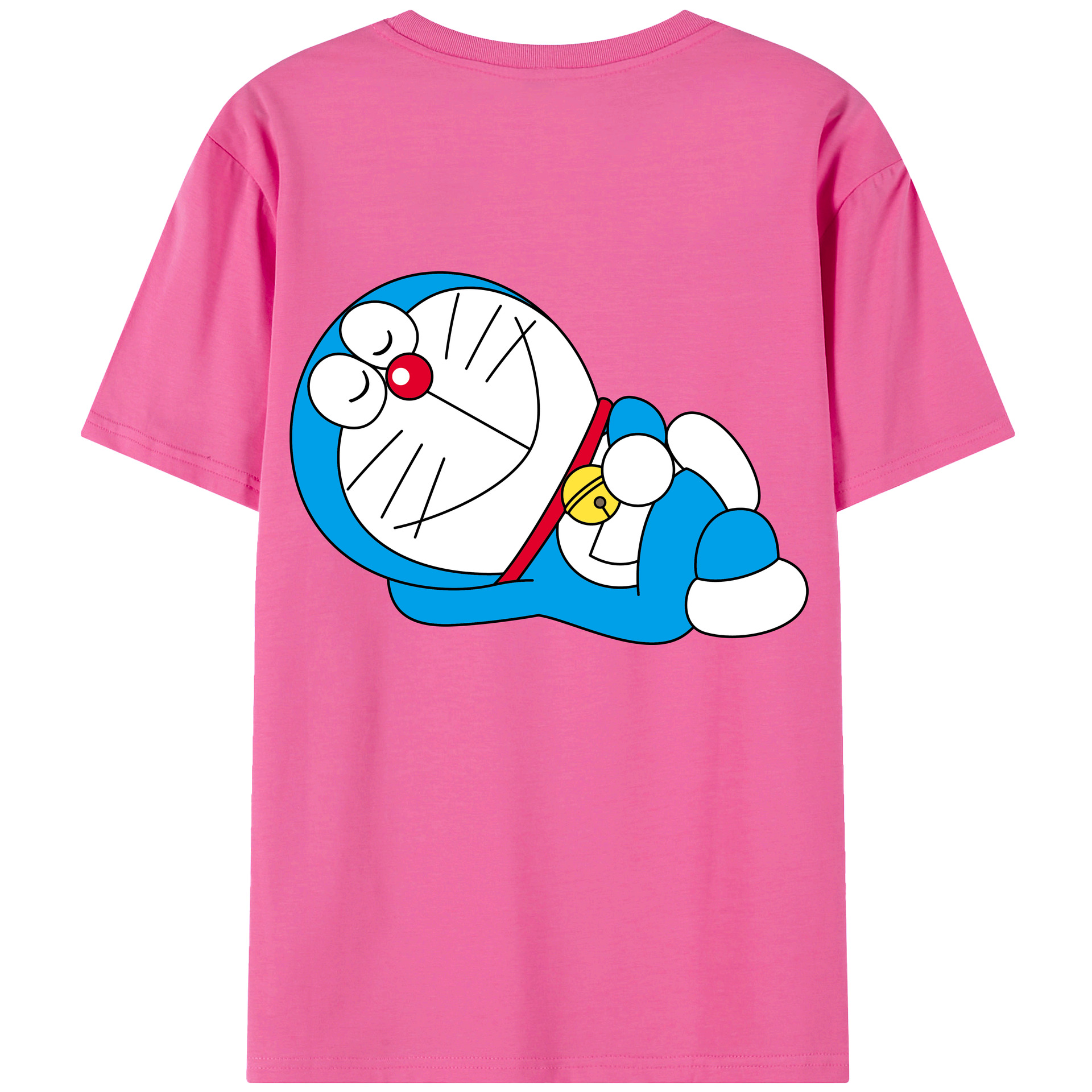 （画像用） ドラえもん Doraemon レディース半袖Tシャツ(バックプリント)